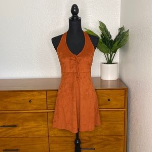 NWOT Forever 21 Halter Mini Dress